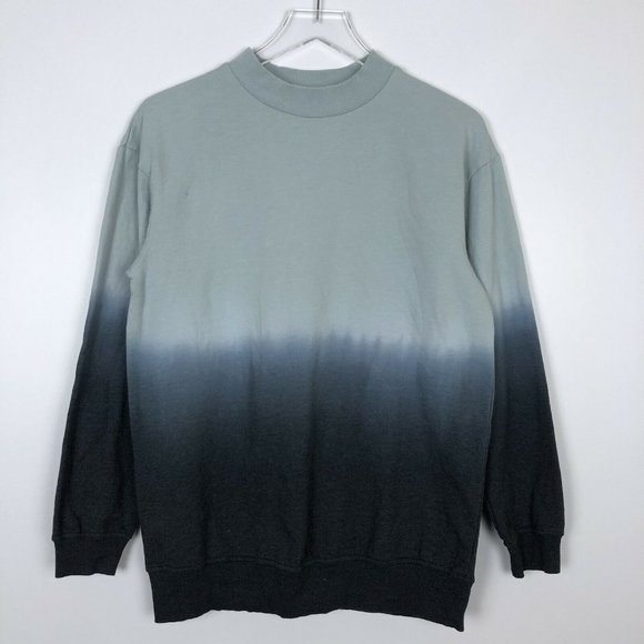 bp Tops Nwt Bp Ombre Dip Dye Crew Neck Sweatshirt Long Sleeve